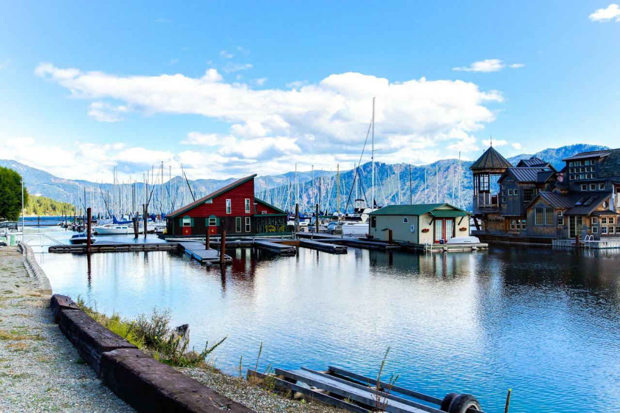Scenic Bay Float Home Hideaway Athol Exterior foto